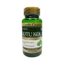 Vitamina Earth's Creation Gotu Kola 500MG 60 Cápsulas
