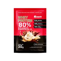 Growth Dose Whey Protein Concentrado 30G - Cappuccino