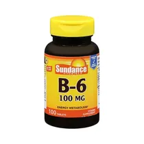 Vitamina Sundance B-6 100MG 100 Tabletas
