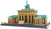 Blocos de Construção Architecture Brandenburg Gate Wange - 6211 (1551 Peças)
