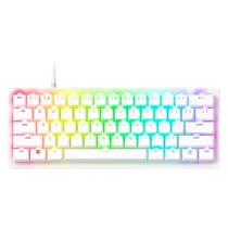 Teclado Gamer Razer Huntsman V3 Pro Mini RZ03-04991800-R3U1 RGB USB-C - Branco