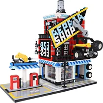 Blocos de Construção Architecture The Car Service Center Wange - 6314 (2120 Peças)