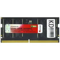 Memória para Notebook Keepdata, DDR5 32GB (1X32GB), 5600MHZ, So-DIMM, KD56S46/32G, Preto