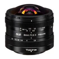 Lente Tokina Fuji SZ-X 8MM F/2.8 Aps-C Fisheye