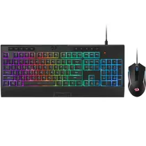 Teclado Redragon + Mouse S151-Pro Wired Gaming Essentials Ing - Black
