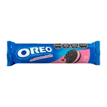 Bolacha Oreo Recheio de Morango 118G
