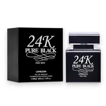 Perfume Masculino Lonkoom 24K Pure Black Edt 100ML