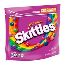 Bala Mars Skittles Wild Berry Pacote 442G
