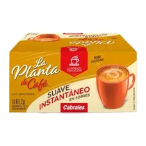 Café Em Sachet Cabrales Sem Açúcar Caixa 18X5G