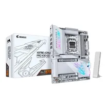 Placa Mãe Gigabyte X870E Aorus Pro X3D Ice Socket AM5, DDR5, White
