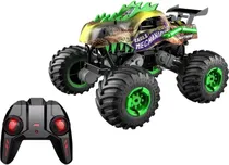 Carro de Controle Remoto 2.4 GHZ 333 Mechanic Monster Eagle Crazon 333-GS19121 - Green, B