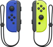 Controle Nintendo Switch Joy-Con (L/R) - Neon Blue/Yellow (Japonês)