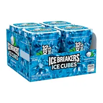 Chiclete Icebreakers Icecube Gum Pepermint 4X40 Unidades