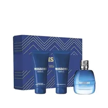 Perfume Missoni Wave Edt Masculino 100ML +SG+As ( Kit )