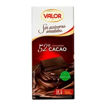 Barra Chocolate Valor Sem Açucar Dark Puro 100G