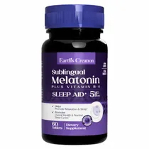 Earth’s Creation Melatonina 5MG 60 Cápsulas - Cherry