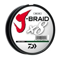 Daiwa Pesca Linea J-Braid X8 Polietileno 135 Metros Verde Oscuro