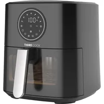 Freidora Air Fryer Tigrecook Visible Air Fryer AFT05001C 1500 W 220V - Preto/Prata 5L