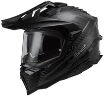 Capacete para Moto LS2 Explorer Carbon MX701 - Tamanho 3XL (65-66) Matt Carbon