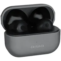 Fone de Ouvido Sem Fio Aiwa AWTWSGM3 - Preto/Cinza