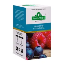 Chá Saint Gottard Mirtilo e Framboesa Caixa 20X20G