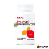 Melatonina 3MG GNC 120 Tablets Vegetariano