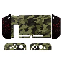 Capa Acrílica 3 In 1 para Nintendo Switch - Camuflado Verde