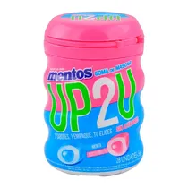 Chicletes Sem Açucar Mentos Menta/Tutti Pote 56G