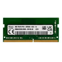 Memória para Notebook Hynix, DDR4 8GB (1X8GB), 3200MHZ, So-DIMM, HMAA1GS6CJR6N-XN, Verde, s/ Caixa - Garantia 6 Meses