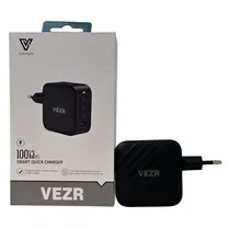 Carregador Vezr VF04 Smart Quick Charger 4 Puertos QC & 3PD Gan 100W