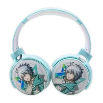 Fone de Ouvido Sem Fio Luo LU-980 Wireless com Bluetooth - Branco/Verde Claro