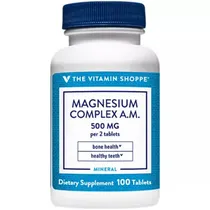 The Vitamin Complejo de Citrato de Magnesio A.M 500 MG 100 Tabletas