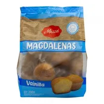 Biscoito Magdalenas Mazzei Baunilha 200G