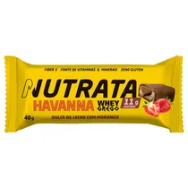 Nutrata Barra de Proteina Havanna Dulce de Leite e Morango 40G