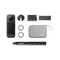 Cámara de AccióN INSTA360 Cinsaaha X5 Essentials Bundle 8K Negro