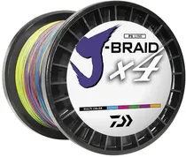Daiwa Linea J-Braid X4 300 Metros Multicolor