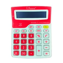 Calculadora Kenko KK-8182-12 Vermelho 12 Dígitos