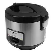 Panela Elétrica para Arroz Free Home FR-A304 / 3 Litros / 500W / 220V - Prata/ Preto