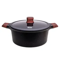 Panela A Indução Jio Antiaderente 28CM Preto