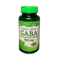 Vitaminas Nature's Truth Stress Mood Gaba 60 Cápsulas