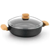 Cacerola Korkmaz A1245 Preto 4L 28X7.5CM