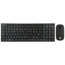Kit Mouse e Teclado Smartfy TW01B Sem Fio Português PR