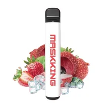 Vaper Maskking High Pro 1000 Puf Straw Lychee