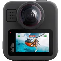 Câmera de Ação Gopro Hero Max 2 CHDHZ-311-RW com 29MP / 360º / Video 5.6K A 60FPS / GPS / Wi-Fi 6 - Black