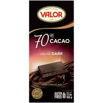 Barra de Chocolate Valor 70% Cacao 100G