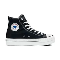 Tênis All Star Converse Chuck Taylor Cano Alto Platform Unisex Algodão Preto CT04940001