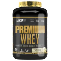 Landerfit Premium Whey 2.270G 5LB - Vanilla