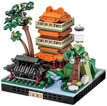 Blocos de Construção City Microcosm Shan Xi Wange - 3103 (332 Peças)