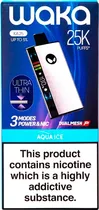 Vape Descartável Waka KA25 Aqua Ice 25000 Puffs