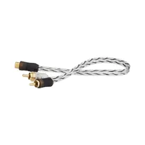 Cable Taramps Rca A Y Macho Hembra 1F Inyectado Gris